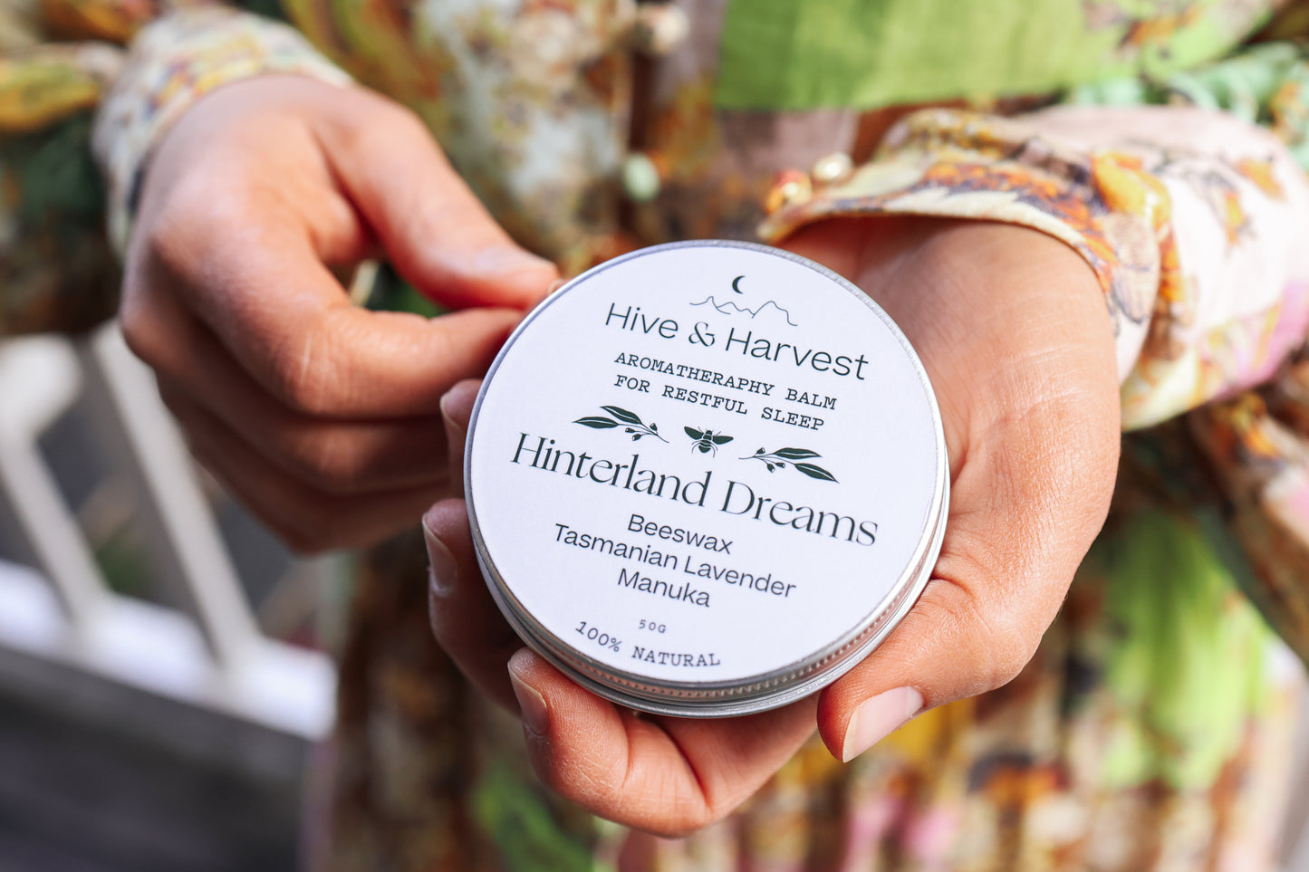 Hinterland Dreams Aromatherapy Balm – Calming Beeswax & Lavender Sleep Balm