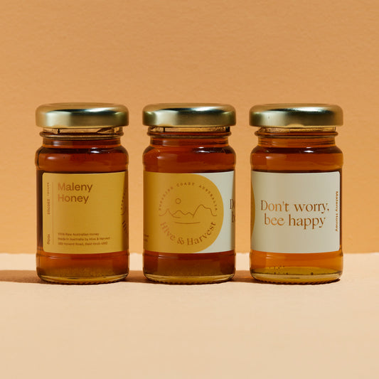 Maleny Honey Petite "Don't Worry, Bee Happy"