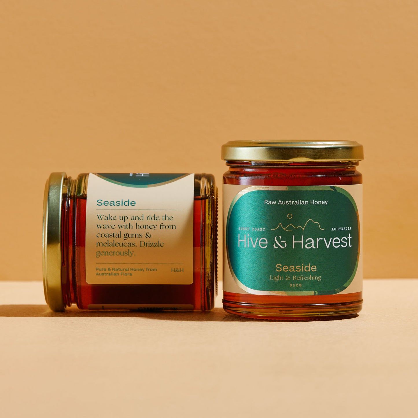 Seaside Honey – Raw Australian Coastal Gum & Melaleuca Honey (350g)