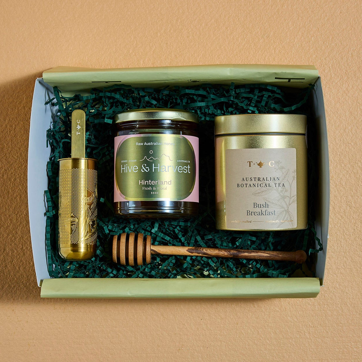 Hinterland Tea Set – Black Tea & Honey Gift Box