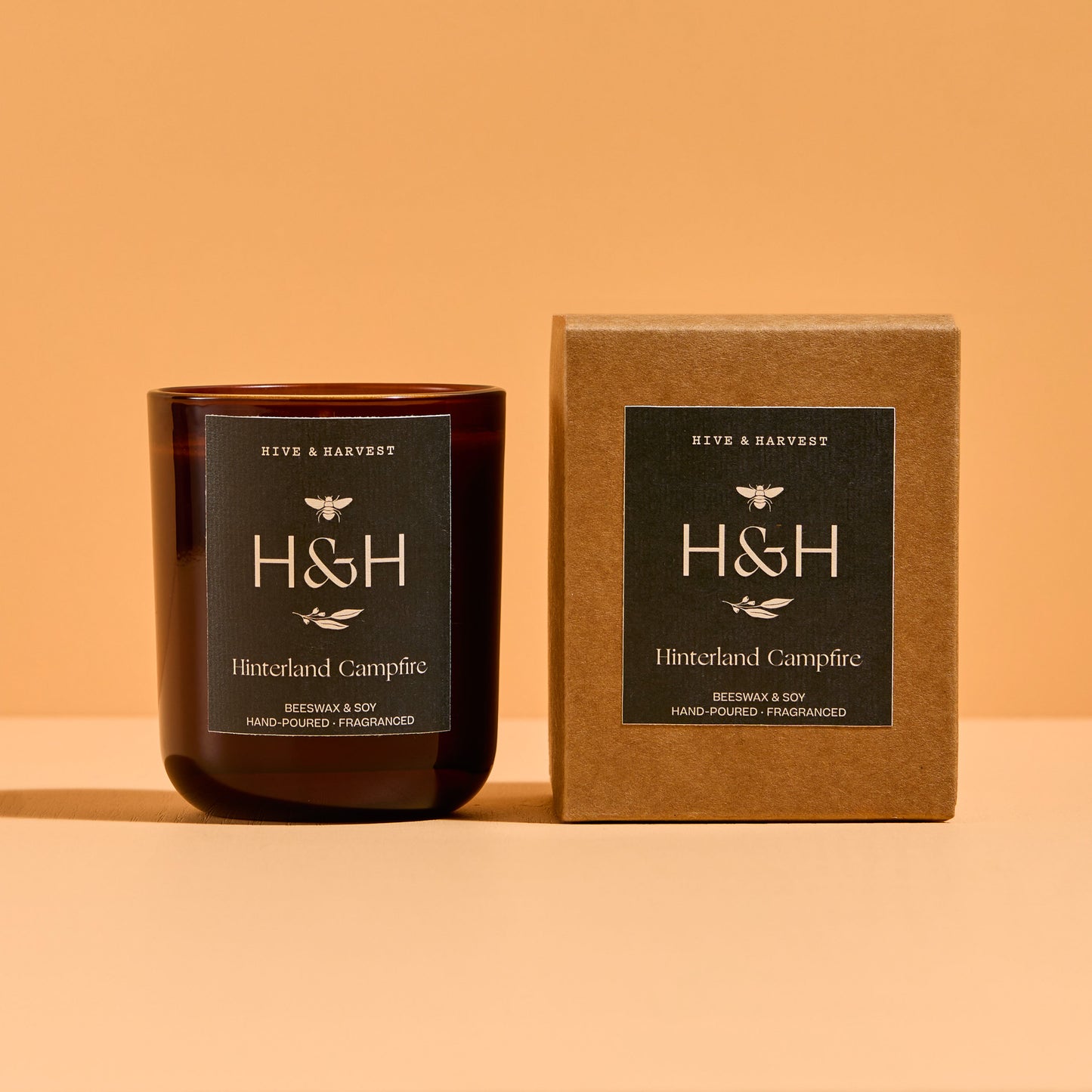 Hinterland Campfire Candle - Australian Eucalyptus & Bush Smoke