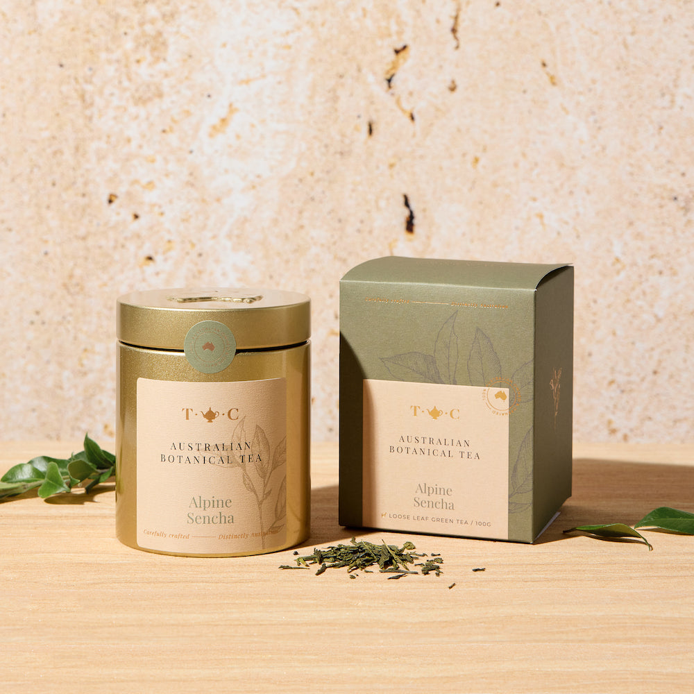 The Tea Centre Alpine Sencha Loose Leaf Tea Tin