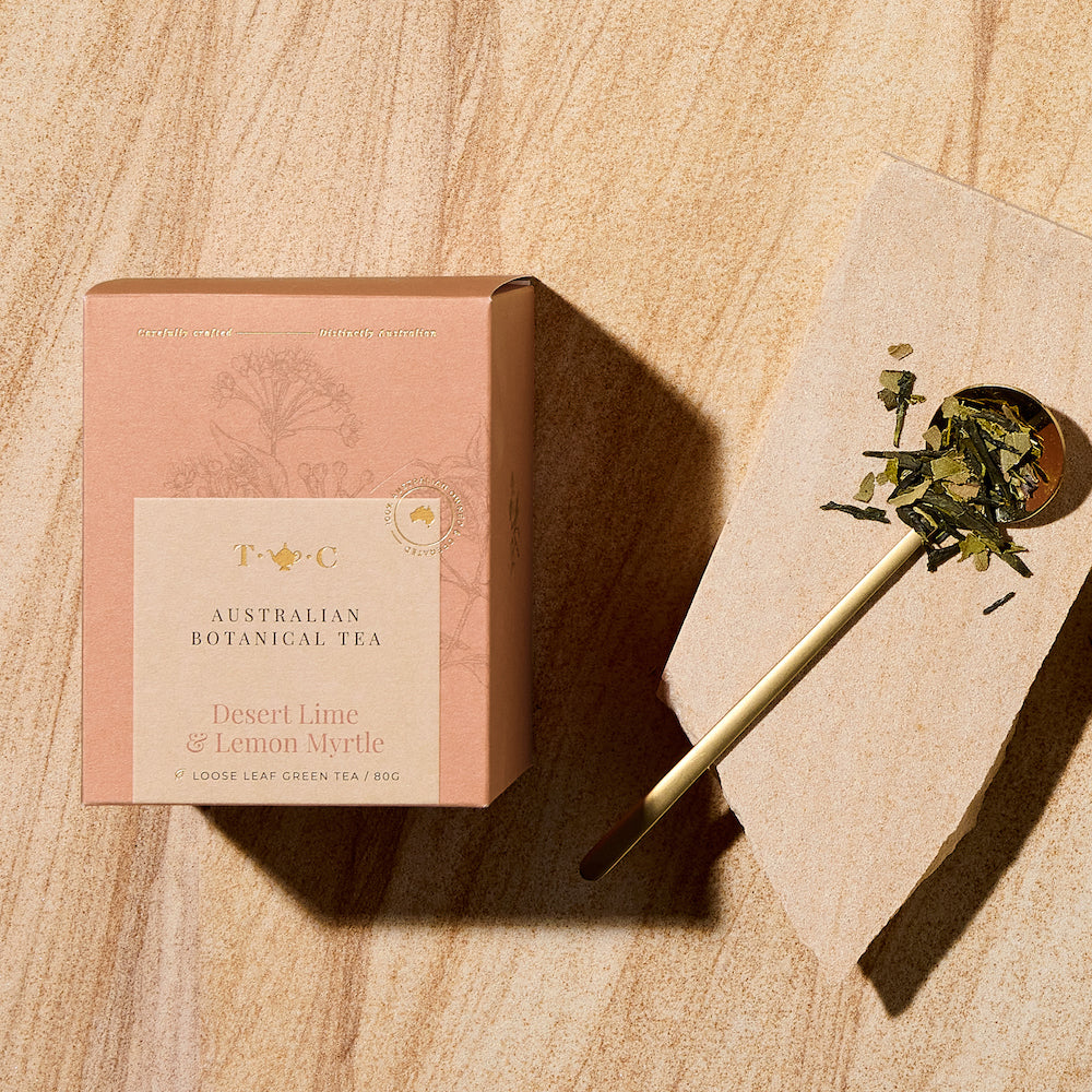 Desert Lime & Lemon Myrtle Loose Leaf Tea