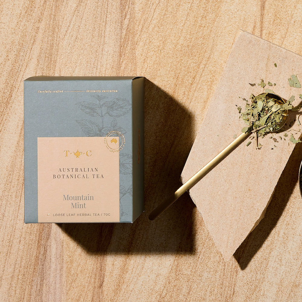 The Tea Centre Mountain Mint Loose Leaf Tea Tin
