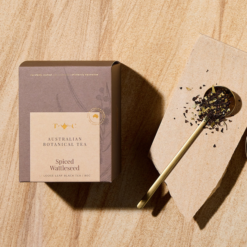 The Tea Centre Spiced Wattleseed Loose Leaf Tea Tin