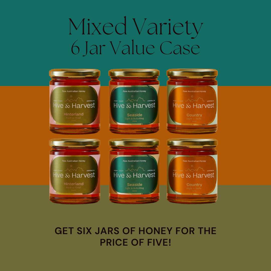 Mixed Variety 6 Jar Value Case