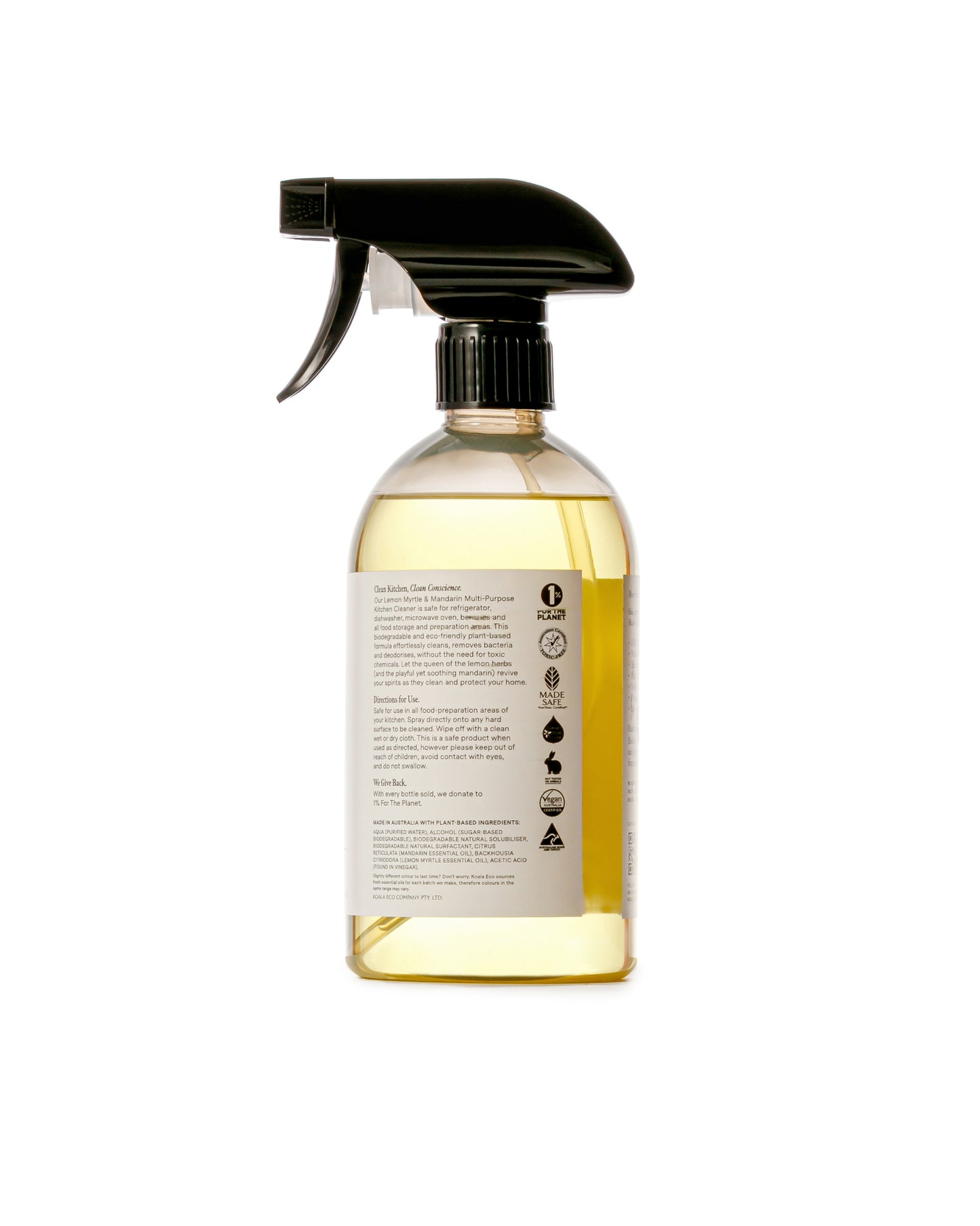 Kitchen Cleaner – Koala Eco Lemon Myrtle & Mandarin - 500mL