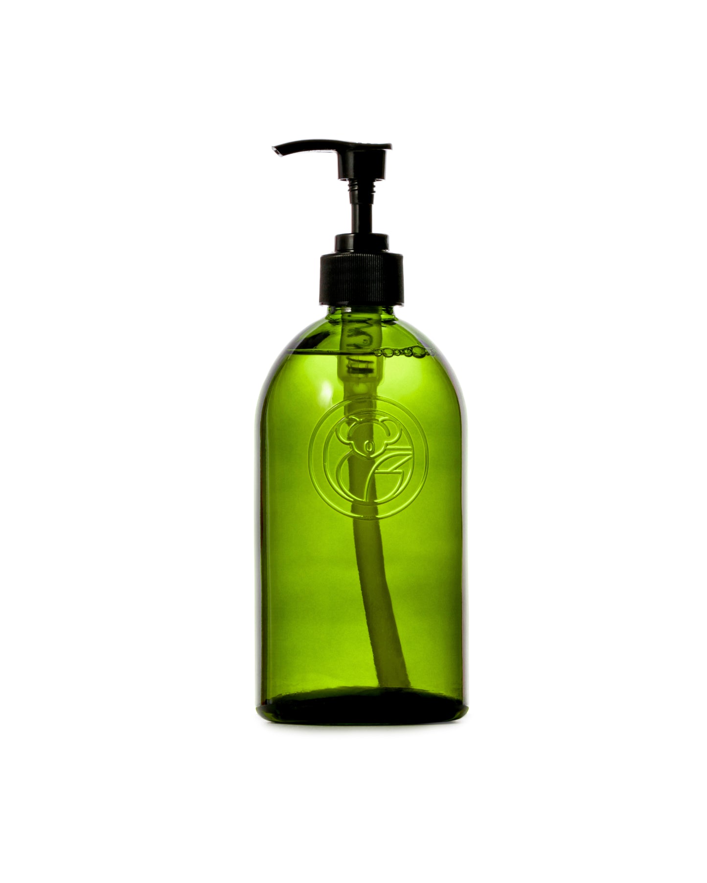 Glass Pump Bottle – Koala Eco | Apothecary Bottle with Pump | 500mL