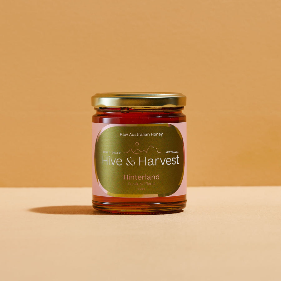 Hinterland Honey – Raw Australian Wildflower, Sunshine Coast Variety (350g)