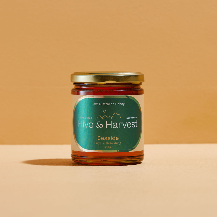 Seaside Honey – Raw Australian Coastal Gum & Melaleuca Honey (350g)