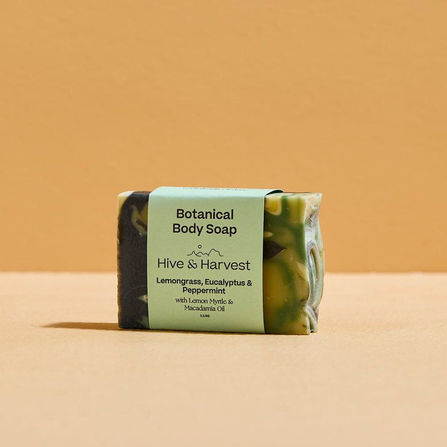 Botanical Body Soap: Lemongrass, Eucalyptus & Peppermint