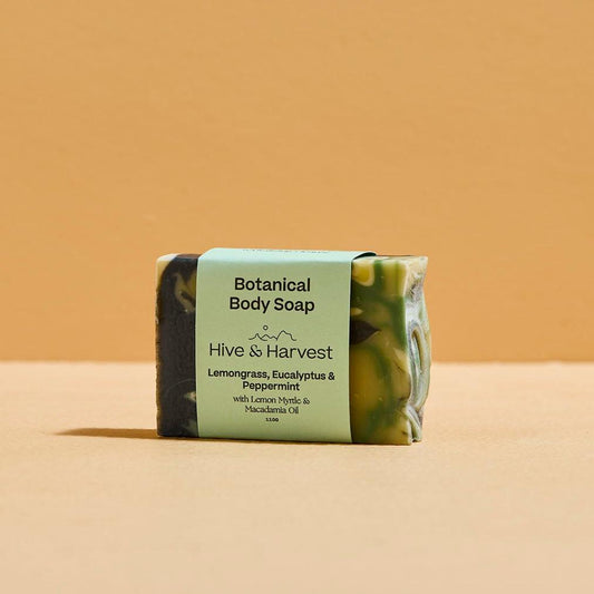Botanical Body Soap: Lemongrass, Eucalyptus & Peppermint