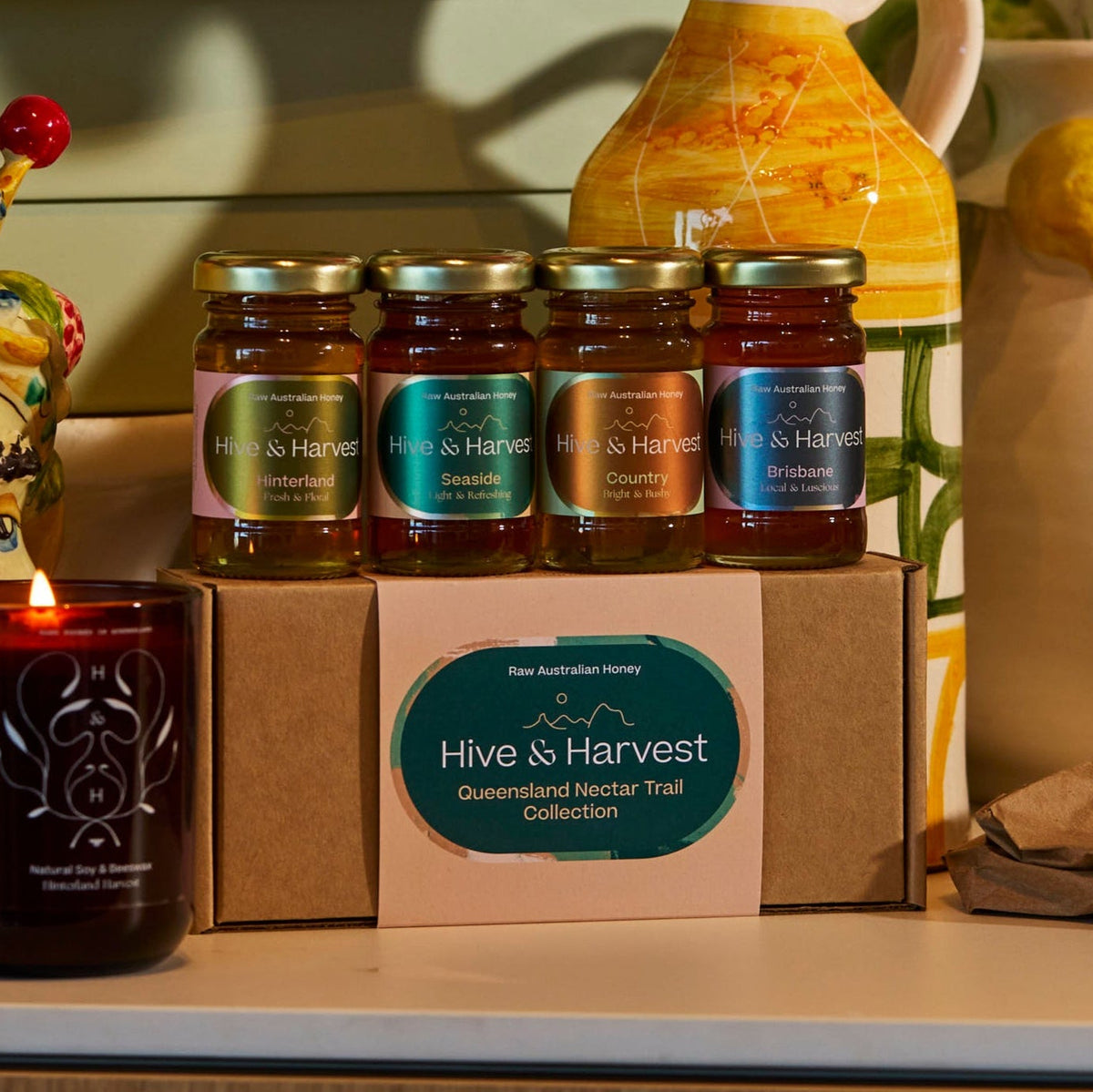 Queensland Nectar Trail Petite Gift Set (4 x 85g jars)