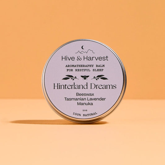 Hinterland Dreams Aromatherapy Balm – Calming Beeswax & Lavender Sleep Balm