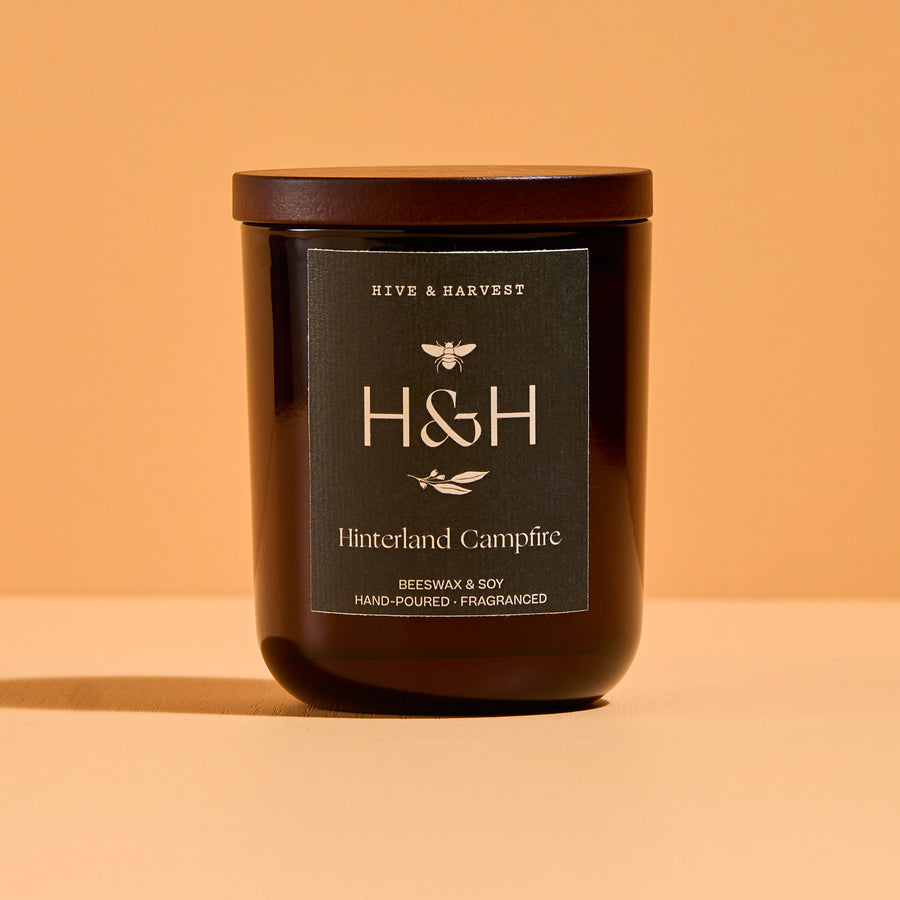 Hinterland Campfire Candle - Australian Eucalyptus & Bush Smoke