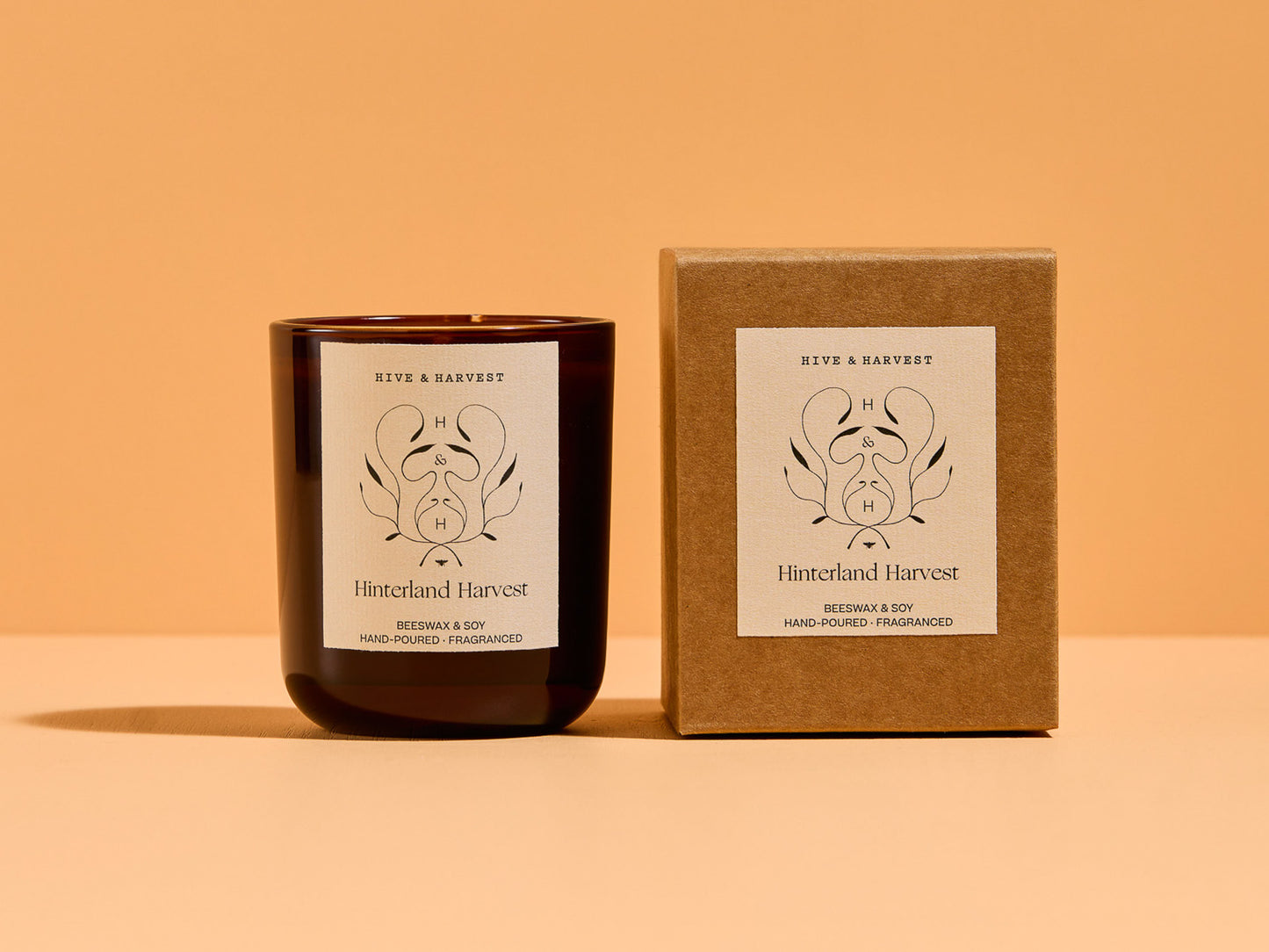 Hinterland Ritual Gift Set by Hive & Harvest, Sunshine Coast Hinterland honey, candle  & body care gift box.