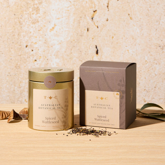 The Tea Centre Spiced Wattleseed Loose Leaf Tea Tin