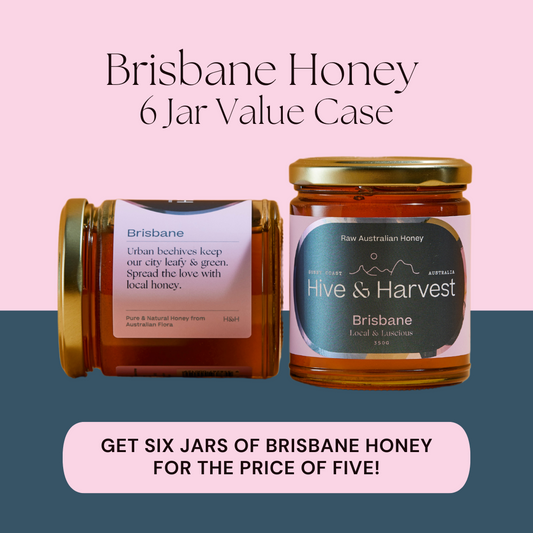 Brisbane Honey 6 Jar Value Case