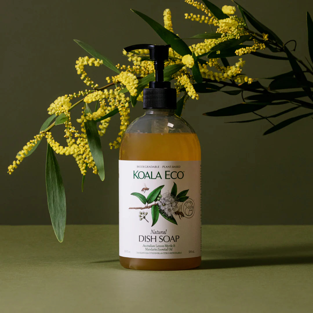 Natural Dish Soap – Koala Eco - Lemon Myrtle & Mandarin | 500mL