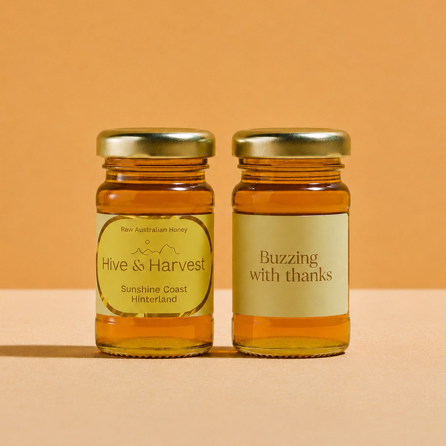 Bulk Honey Petite Jars, Ready-Made Labels