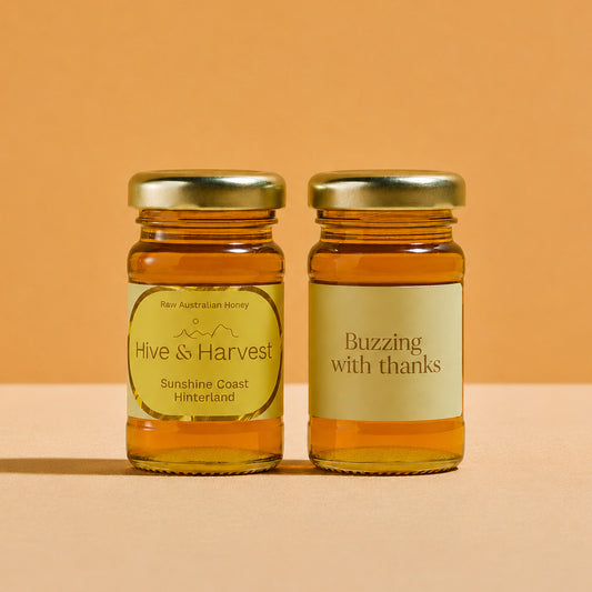 Bulk Honey Petite Jars, Ready-Made Labels
