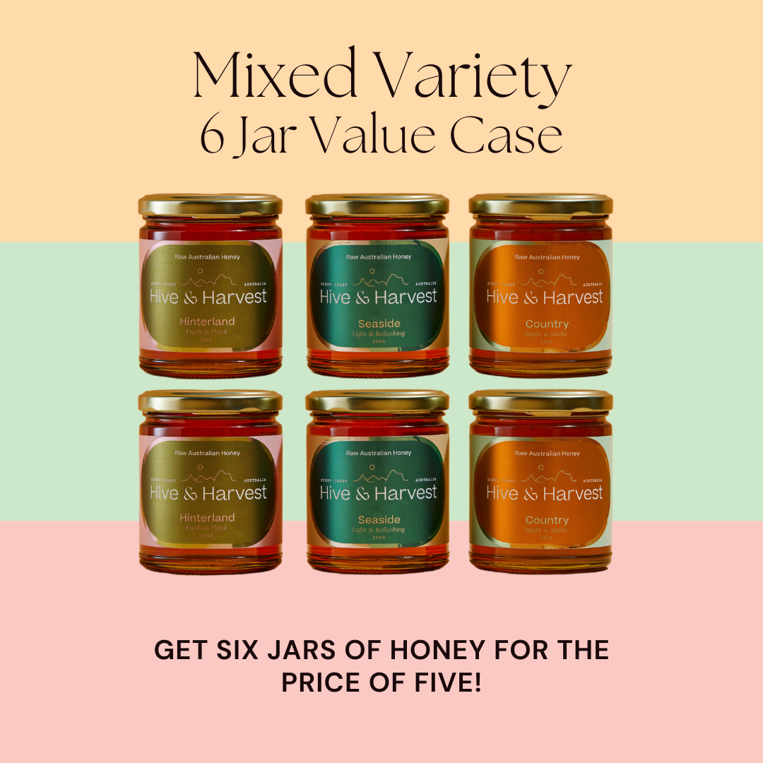 Mixed Variety 6 Jar Value Case