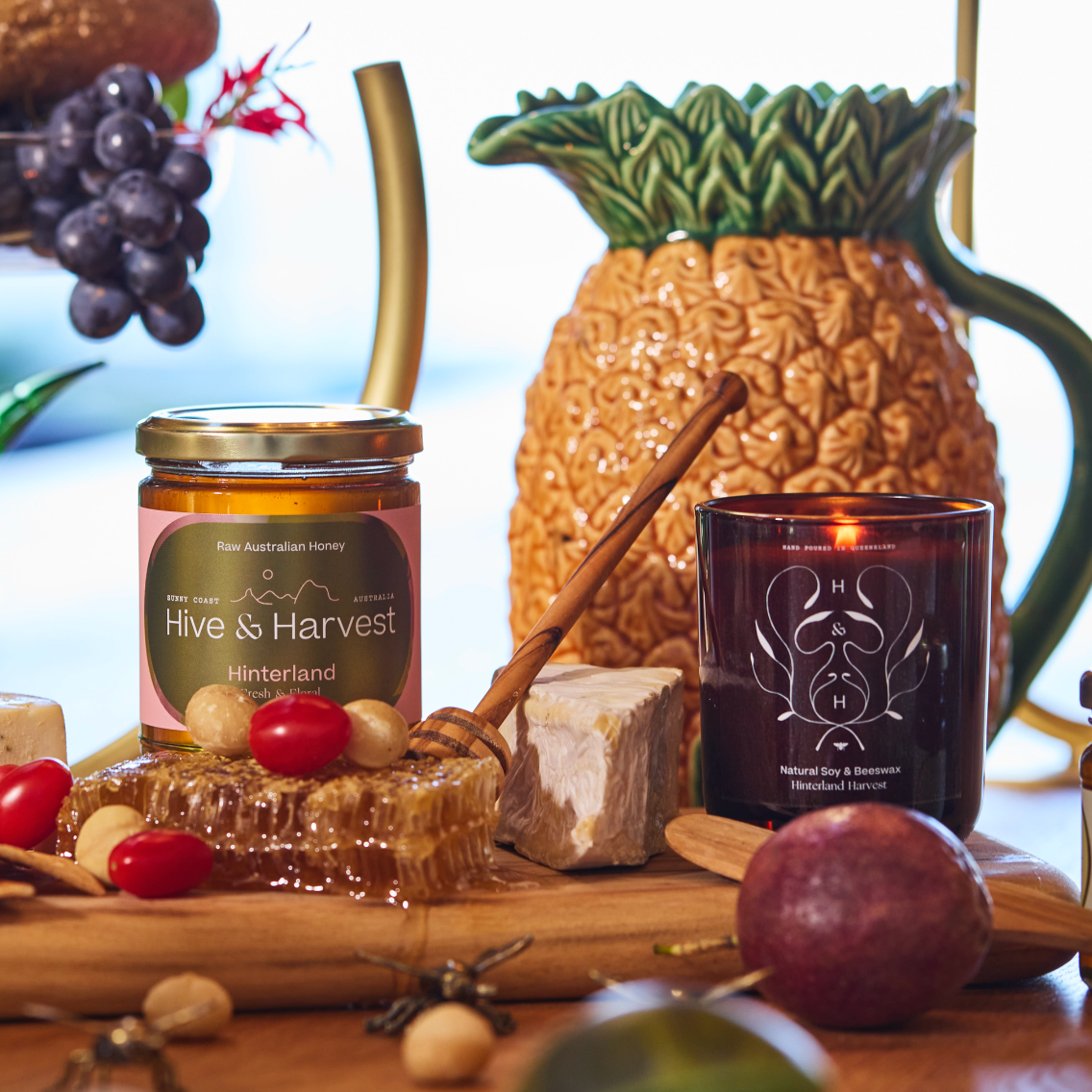 Hinterland Candle & Honey Duo