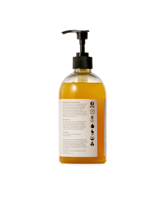 Natural Dish Soap – Koala Eco - Lemon Myrtle & Mandarin 500mL